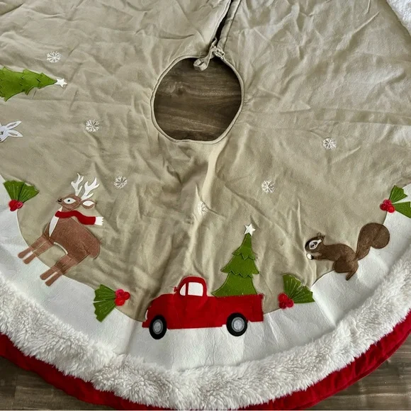 Pottery Barn Kids Woodland Tree Skirt - Picture 3 of 5